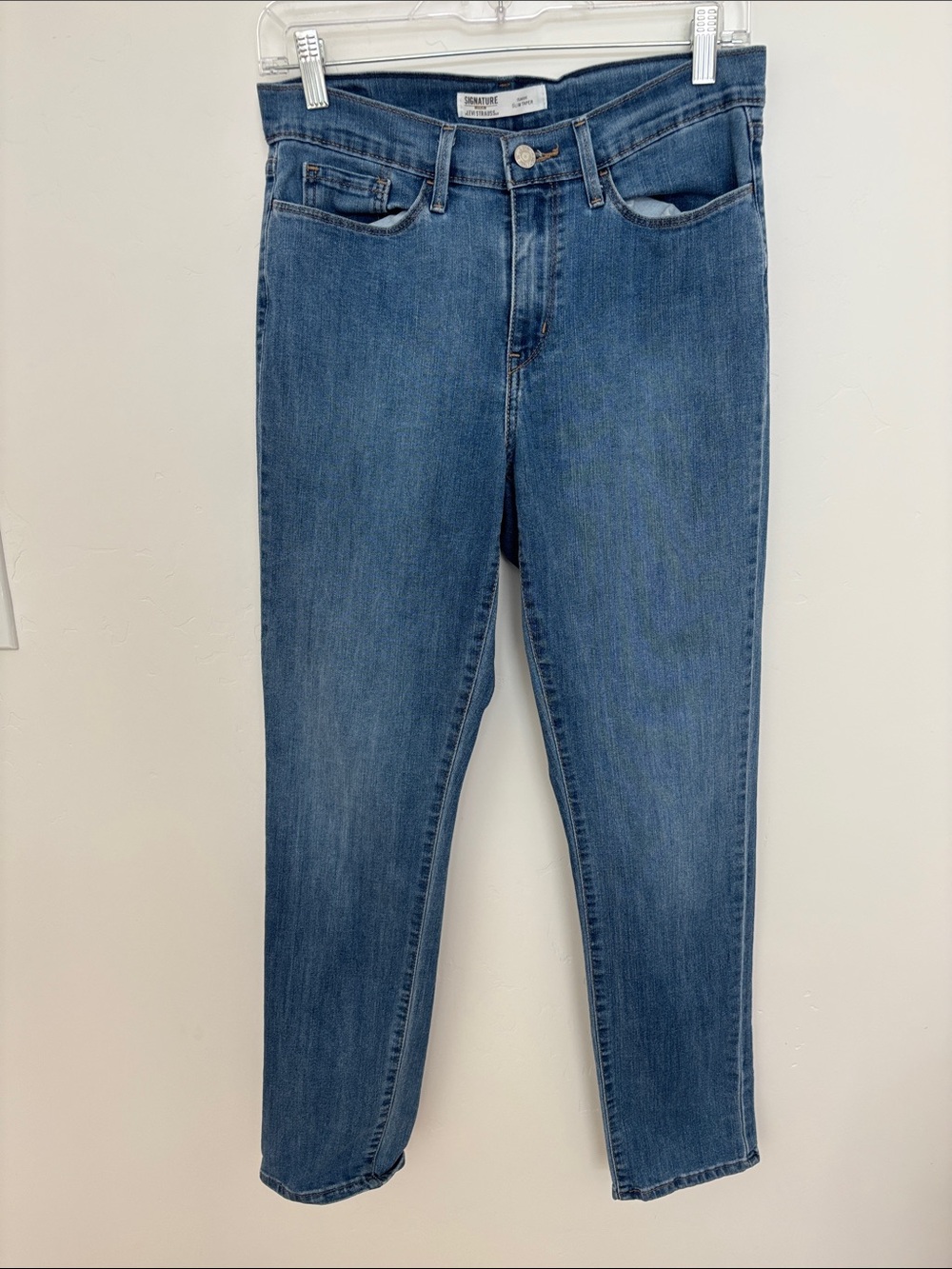 High-Rise Slim Women’s Jeans - Blue